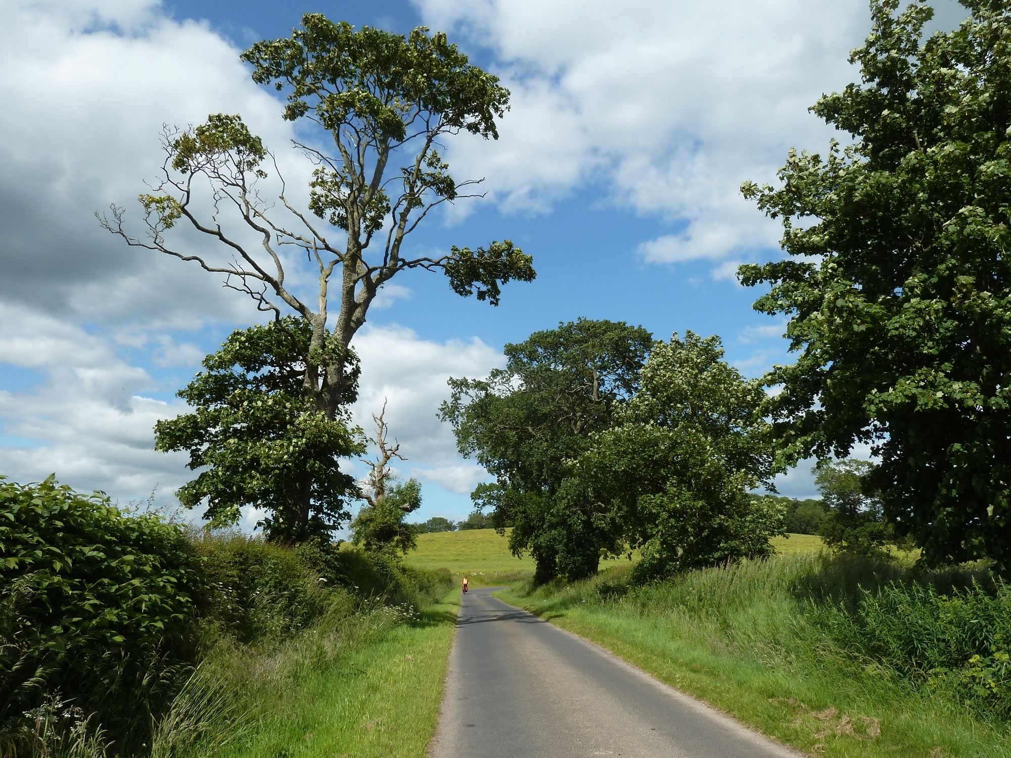 Cycling from the Scottish Borders to Northumberland, England - www.simonking.bike
