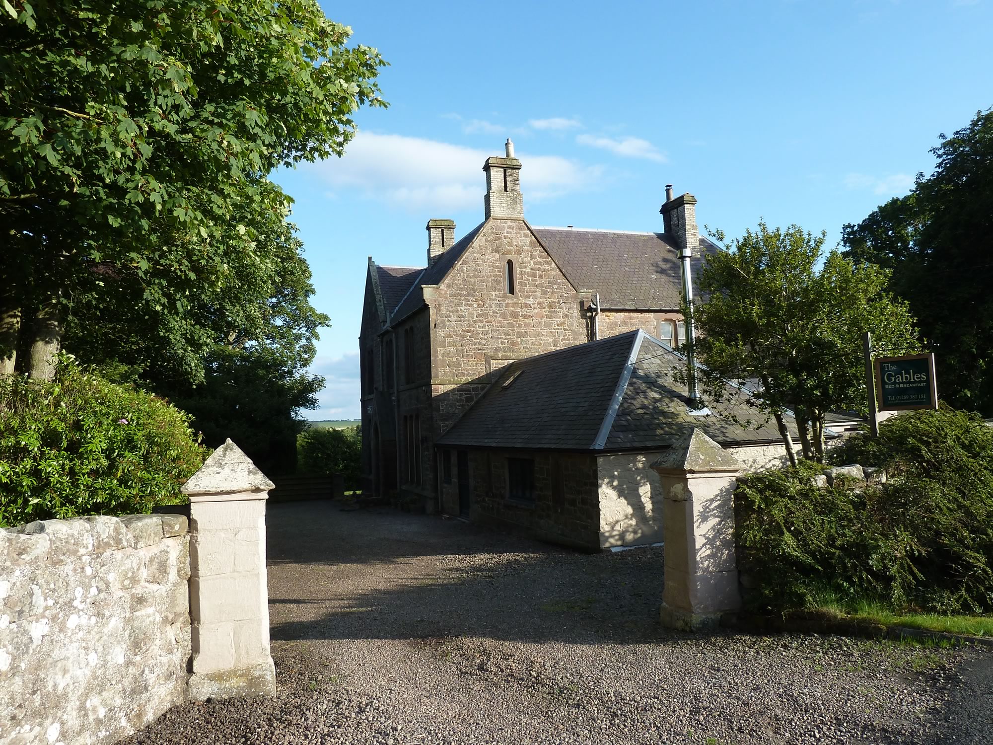 Cycling from the Scottish Borders to Northumberland, England - www.simonking.bike