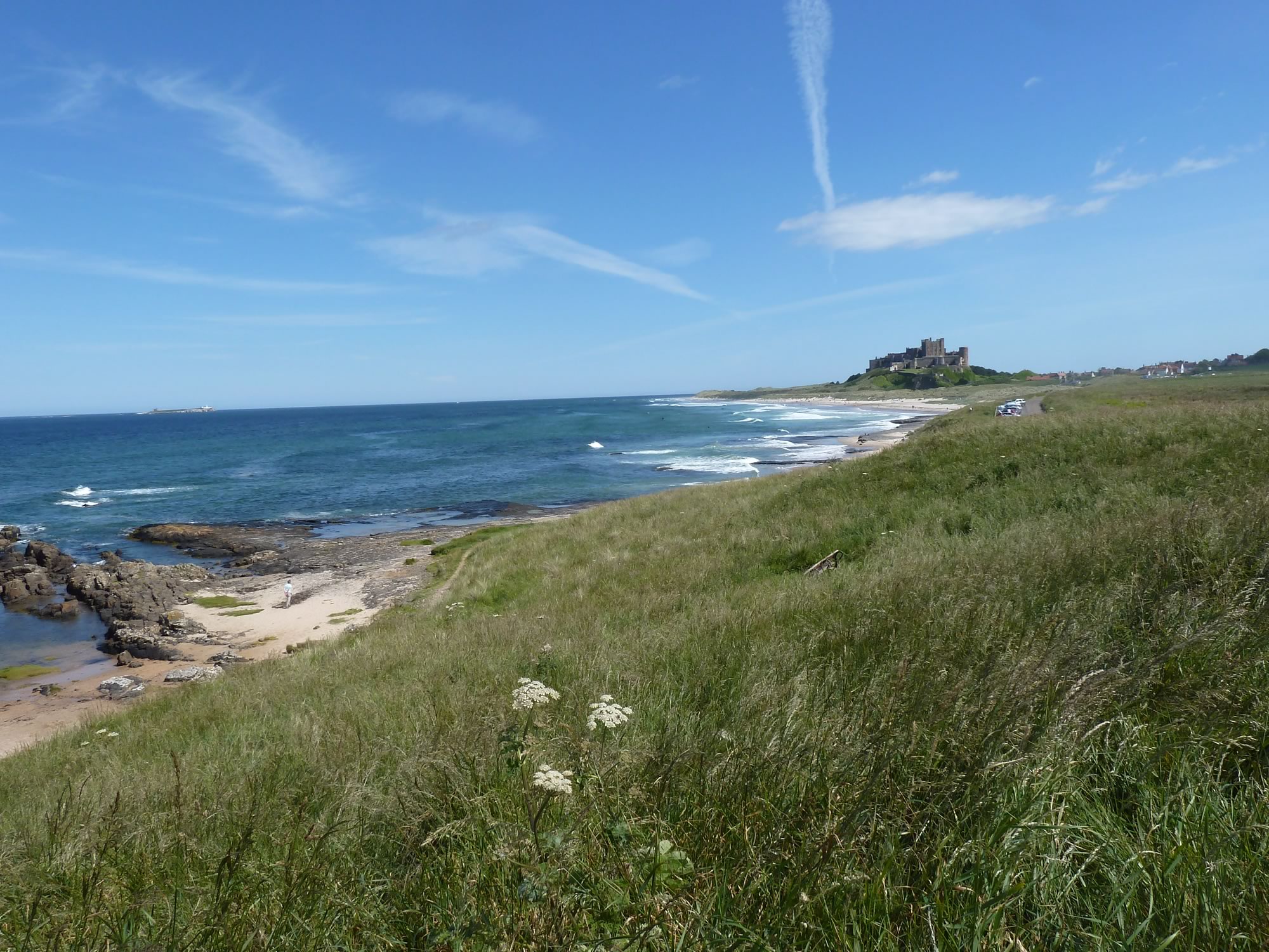 Cycling from the Scottish Borders to Northumberland, England - www.simonking.bike