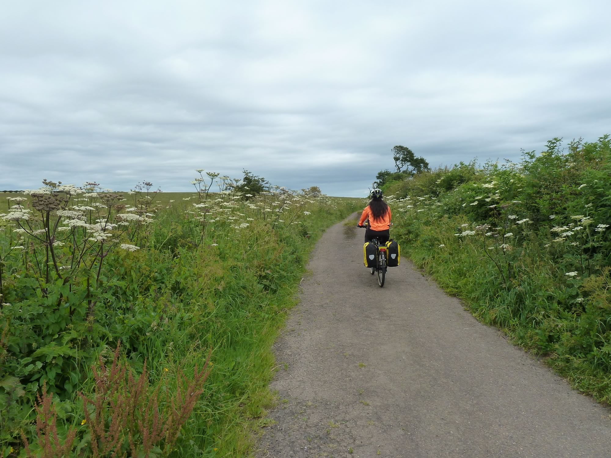 Cycling from Craster back to Edinburgh - www.simonking.bike