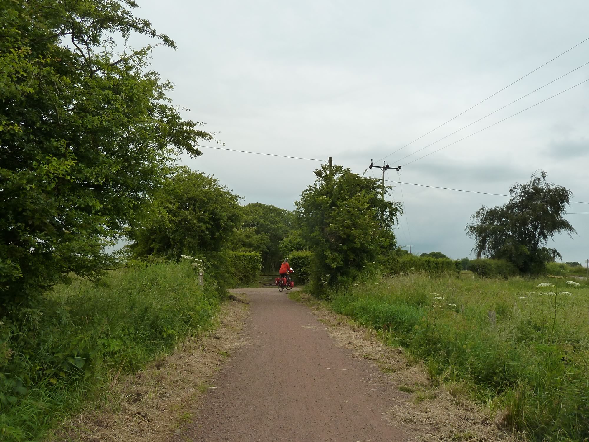 Cycling from Craster (Northumberland, England) back to Edinburgh - www.simonking.bike