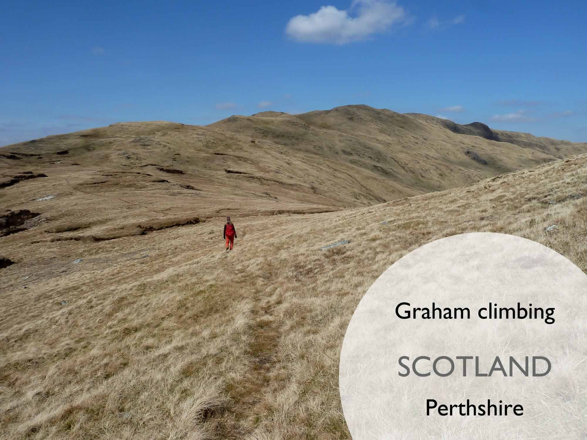 Climbing Beinn Dearg (Perthshire, Scotland) - www.simonking.bike