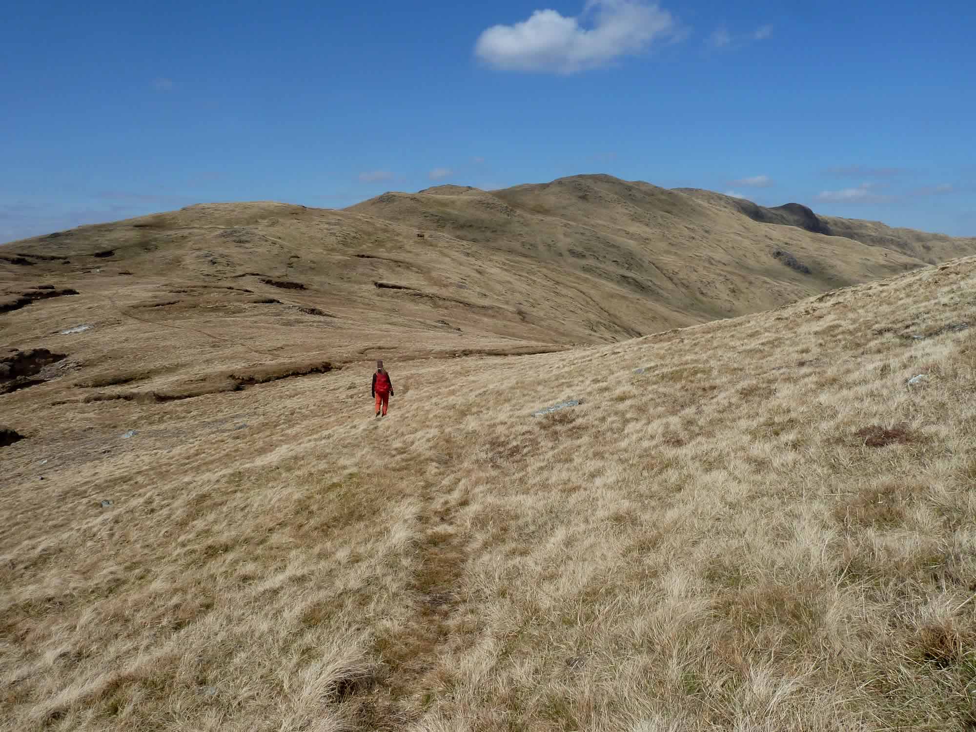 Climbing Beinn Dearg (Perthshire, Scotland) - www.simonking.bike